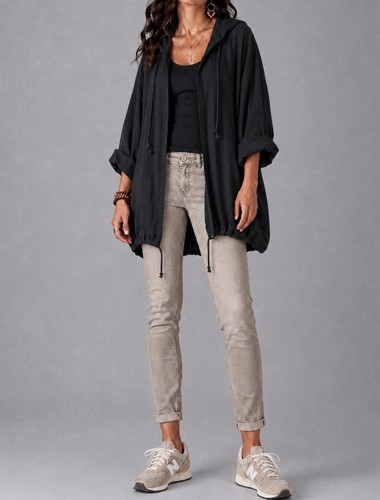 Damen oversize leichte jacke - leichte,