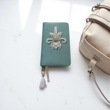 Samtbezogener Taschenkalender A6 Agenda 2026 Tageskalender 1Woche/2Seit. Gesche