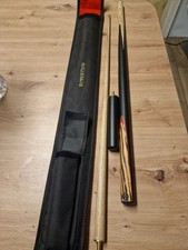 Snooker QUEUE 3teilig Robertson mit HÜLLE