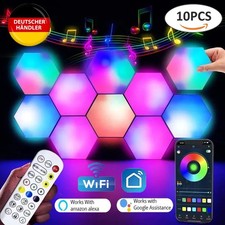 10 Stück Hexagon LED Panel