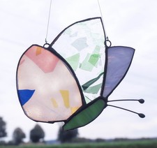 Tiffany Glasfensterbild