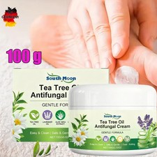 Teebaumöl-Creme gegen Pilzbefall 100g Antimykotische Salbe Behandlung Ekzem NEU