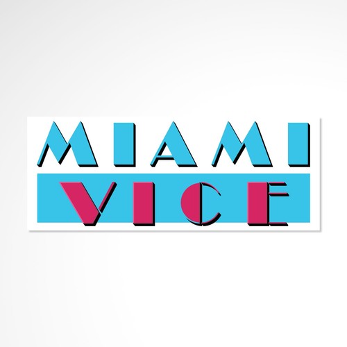 Miami vice sticker - miami,