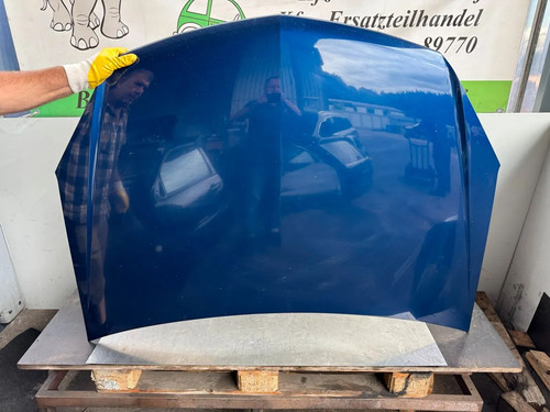 Motorhaube opel astra blau - opel,