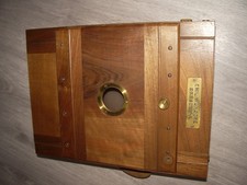 Emil Wünsche   Dres Den -A    kamera, Holz, Kamera, um 1900