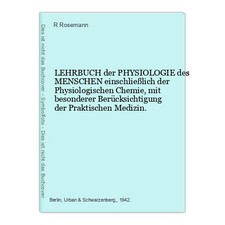 LEHRBUCH der PHYSIOLOGIE des