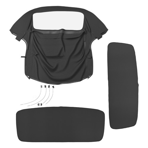 Cabrioverdeck schwarz - , +