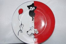 Kuchenteller 19,5 cm Hund Katz