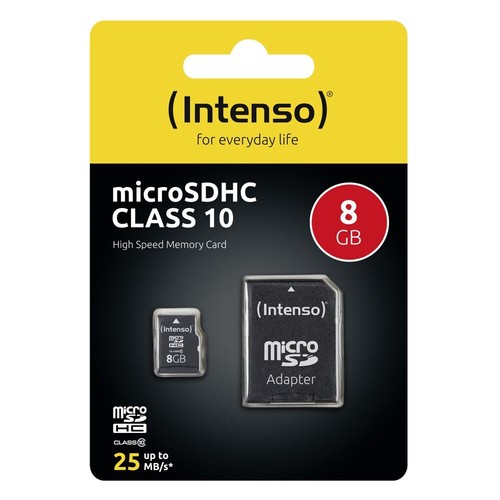 Intenso micro sdhc karte 8gb - karte,