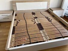 bett 180x200 mit lattenrost holz