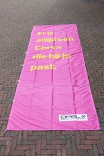 OPEL CORSA HOCHFORMAT FLAGGE