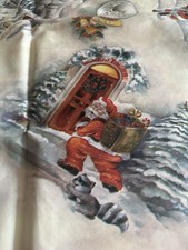 PVC Tischdecke Wachstuch Weihnachten Designed in Italy Advent Nikolaus Geschenke