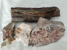 4 tolle alte Mineralien als Konvolut ca 2,6kg (Nr.104)