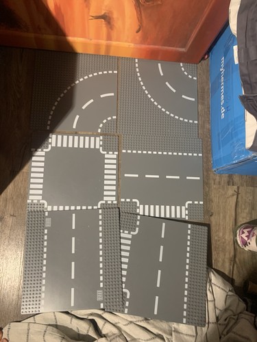 Lego straßen bauplatten set - bauplatten,