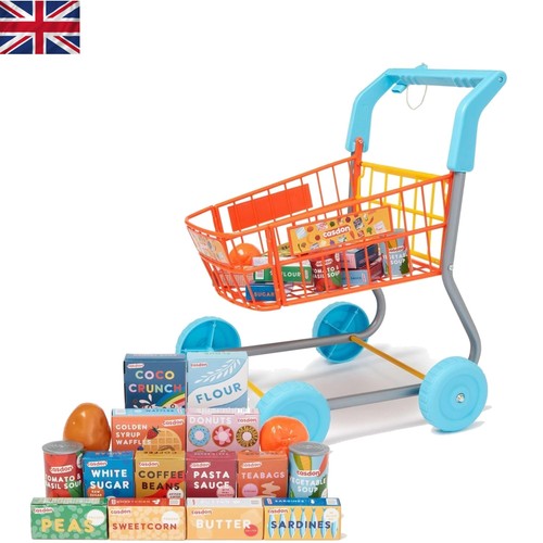 Einkaufstrolley bunt orange - , &