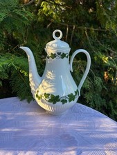 Kaffeekanne Teekanne Henneberg Porzellan Ilmenau Weinlaub DDR