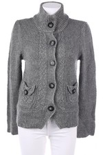 CAROLL Strickjacke Cardigan Strick Mohair F 2 = D 36 grau