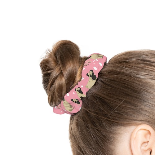 Scrunchie set mops welpen - scrunchie,