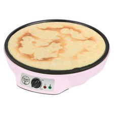Bestron Crepesmaker-Maschine Gelb ASW602 1000W Crepes elektrisch Ø 30cm Retro