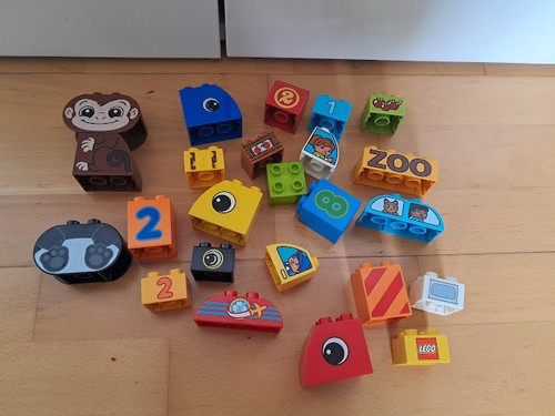 Lego duplo bedruckte steine - duplo,