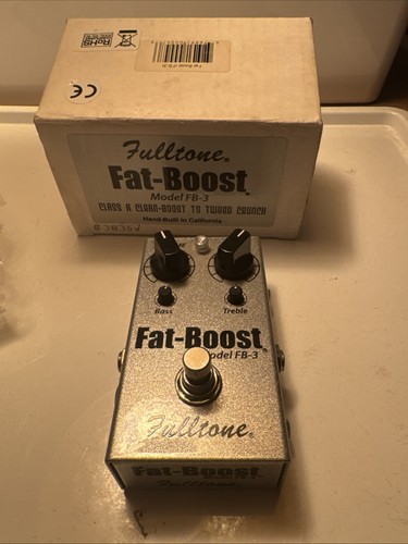 Fulltone fat boost gitarren - fulltone,