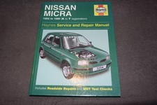 Reparaturanleitung Reparaturhandbuch Nissan Micra Typ K11 1993-1999 sehr gut