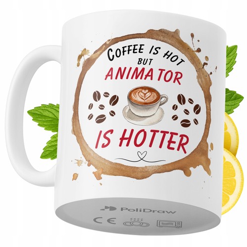 Lustige tasse für - für, animatoren