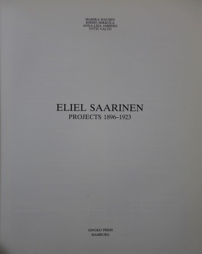 Architektur finnland eliel - finnland,