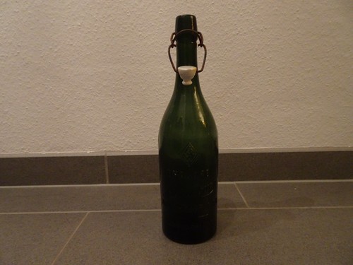 Uralte glasflasche bierflasche - uralte,