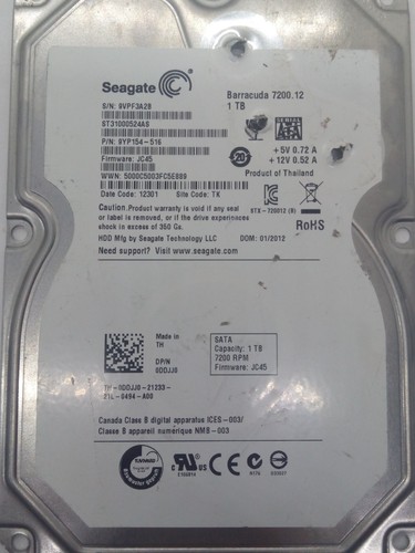 Seagate st31000524as hdd - st31000524as,