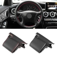 Handnähte Leder Lenkrad Lenkradbezug Für Mercedes Benz C-Class W203 2001-2007