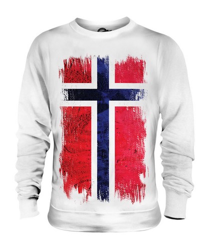 Norwegen grunge flag unisex - norwegen,