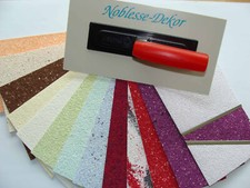 Baumwollputz / Flüssigtapete/ Tapete / biologischer Putz / Musterkollektion