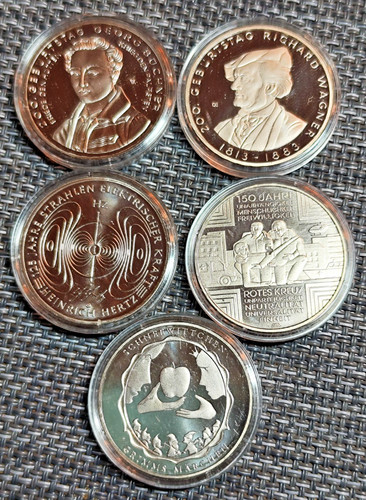 Euro gedenkmünzen 2013 5 - 10, 2013,