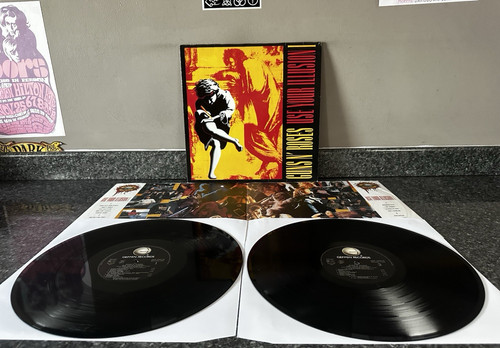 2lp vinyl guns roses - vinyl,