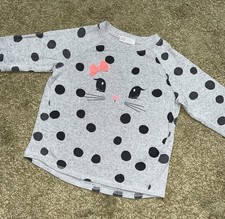 Pullover Gr. 110 116 Mädchen H&M Langarmshirt Pulli Langarm