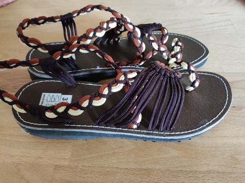 Damen sandalen zehentrenner - zehentrenner, gr