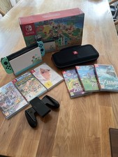 Nintendo Switch Animal Crossing: New Horizons Edition 32GB  und Zelda Spiele