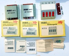 "HO/N/Z"  mbs 2x ABP 0.1, 1x 2 0.1, 2x Anfahr- Bremsbaustein, 1x Bediengerät OVP