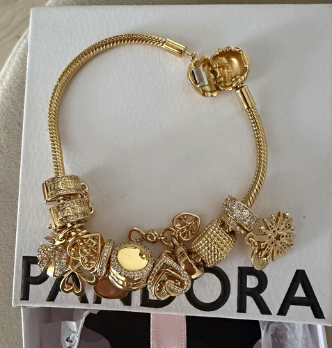 Pandora charm armband - pandora, charm-armband