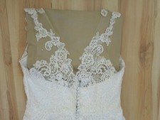 Brautkleid Agnes Gr. 36 Tattoospitze Hochzeitskleid Mode de Pol