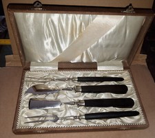 Fischbesteck antik mit