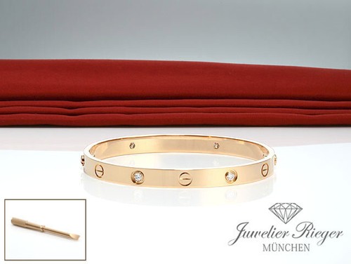Cartier armreif love rosegold - armreif,