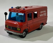 Siku V292 Mercedes-Benz L 406 D FEUER UNFALL NOTRUF Wagen Florian 18 467 G/U
