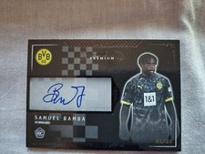 2023-24 Topps BVB Premium Samuel Bamba Black AUTOGRAMM 1/10 RC Rookie Bochum