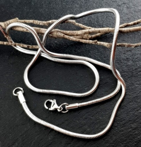 Schlangenkette halskette mm - schlangenkette, 50