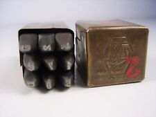 Antike Schlagzahlen Oldtimer Rahmennummer 2mm (3)