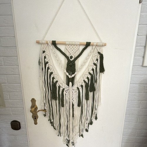 Makramee boho wandbehang - makramee,