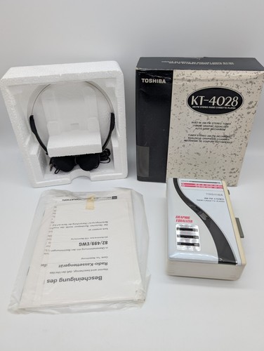 Toshiba 4028 portable fm - kt-4028, am/fm