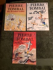 3x Pierre Tombal 1-3 komplette Serie • Heinzelmännchen Comicalben 1989/91